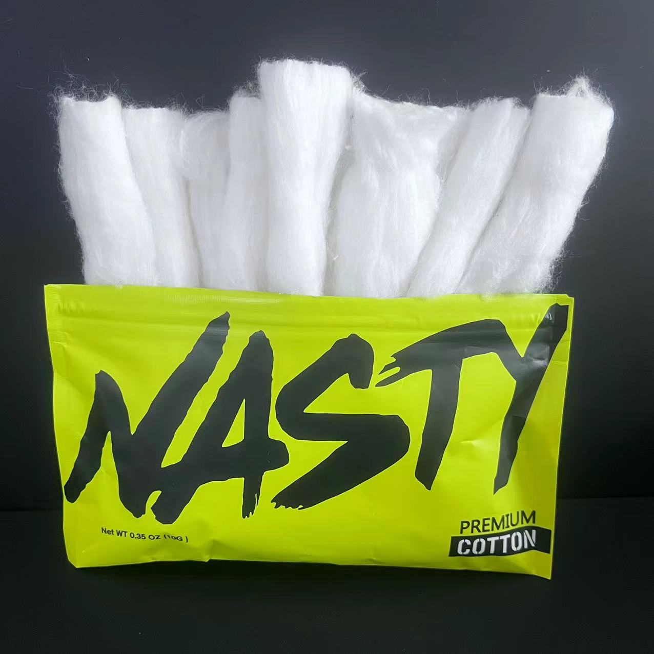10/5 x Bag NASTY Cotton Long F - огляд і ціна Cotton Wick Organic