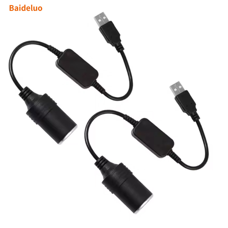 1pc 5V 2A USB To 12V Cigarette - огляд і ціна Accessories For Vaping