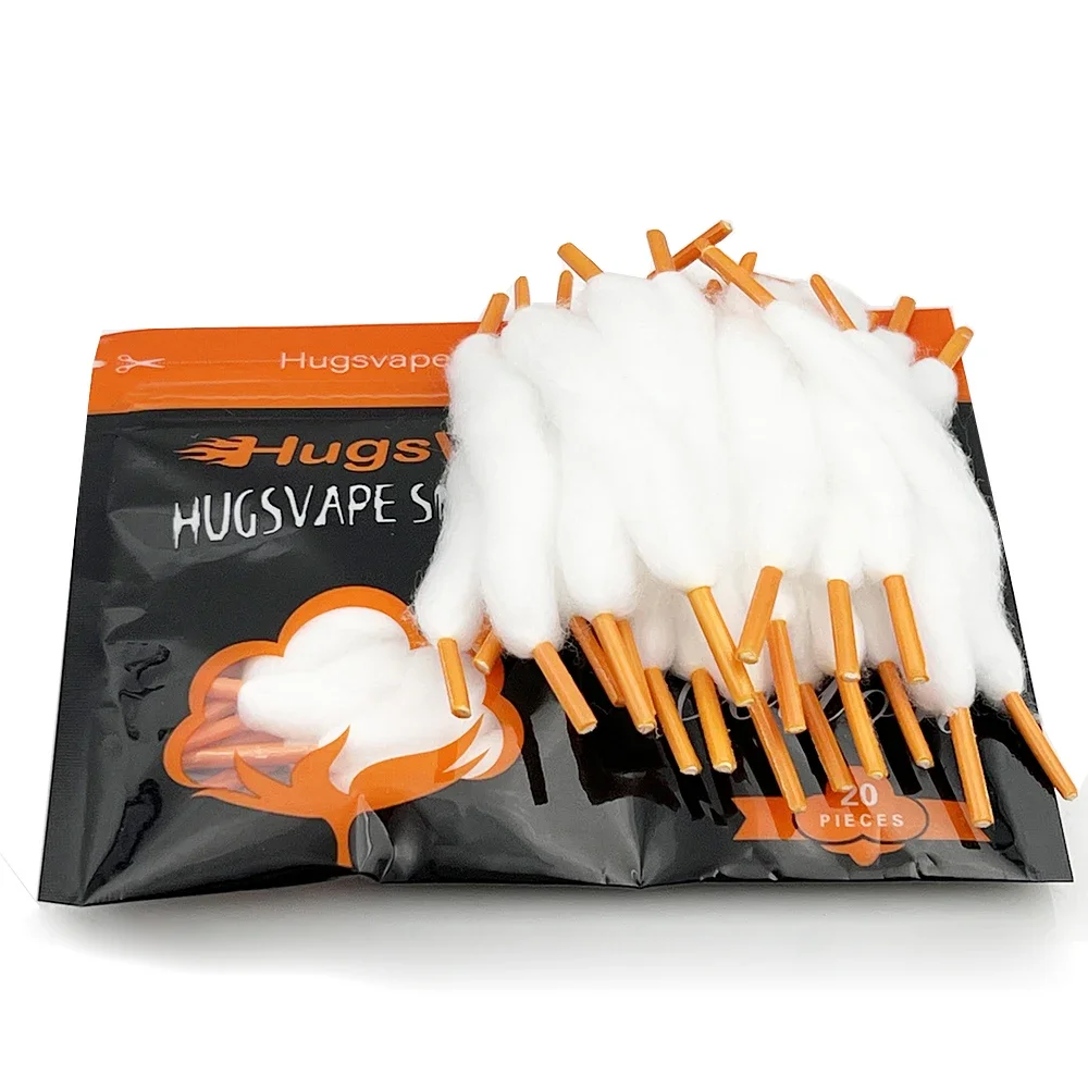 1/3/5Pack Hugos Snow Organic C - огляд і ціна Cotton Wick Organic