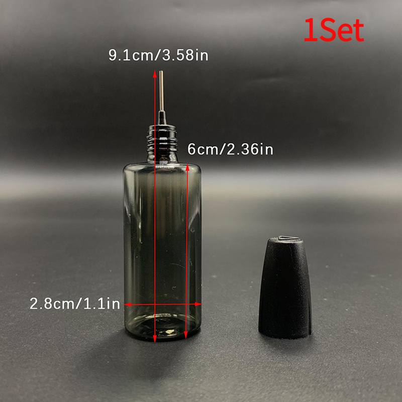 1Set 30ML PET Clear Vial With  - огляд і ціна Accessories For Vaping